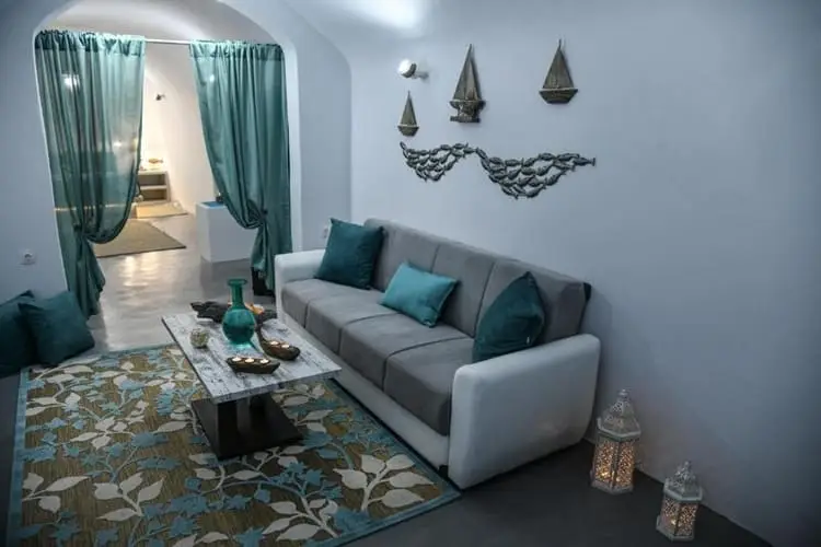 akrotiri apartments santorini-serenity blue cave house--bookrooms.gr